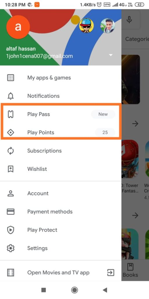 Earn free google play Unlimited gift card