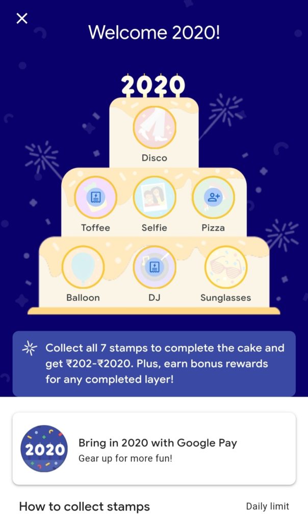 Google Pay Cake Offer