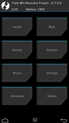 Custom TWRP