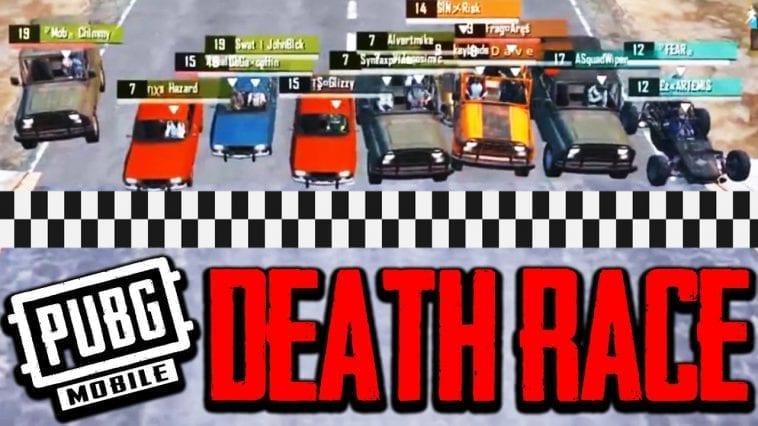 pubg mobile death race .