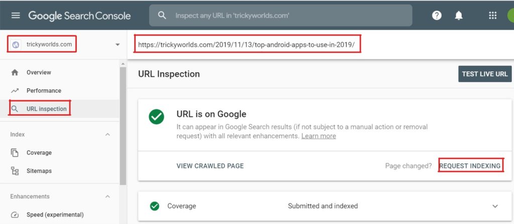 Submit Website To Google