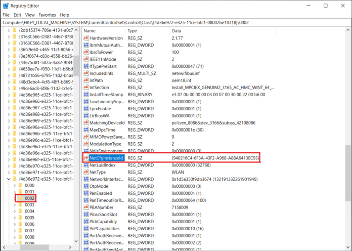 use alternate mac address windows