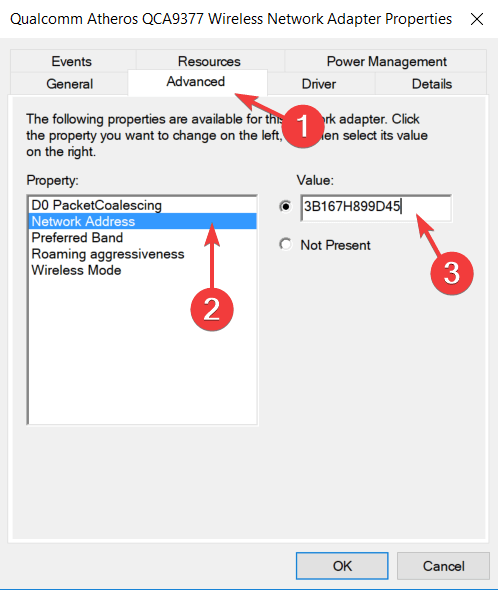 android terminal emulator not changing mac address