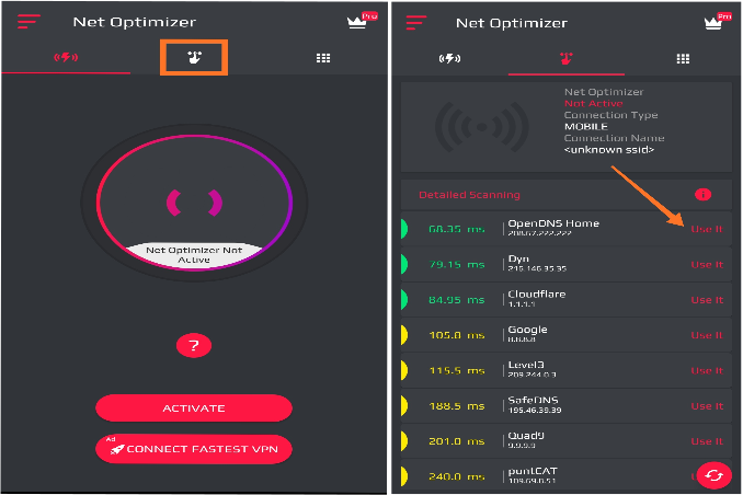 Net optimizer