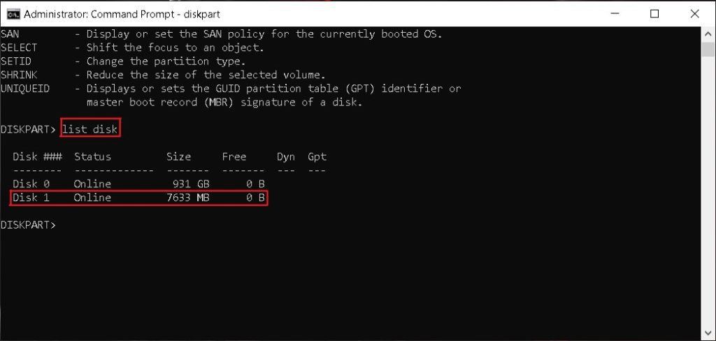 How To Format Pen Drive Using Cmd