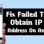 Failed To Obtain IP Address