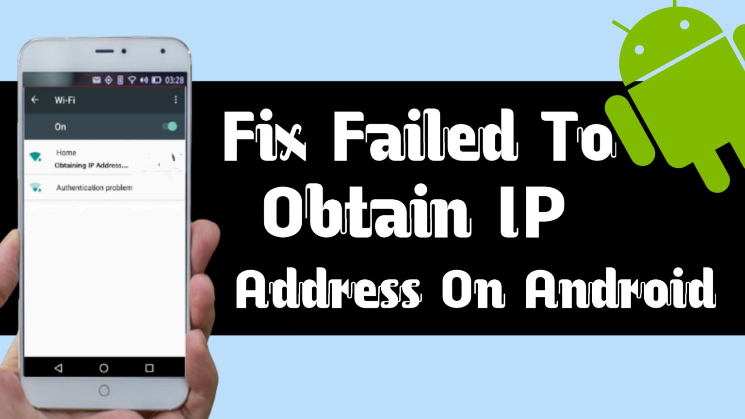 How To Solve "Failed To Obtain IP Address" Error » Tricky Worlds