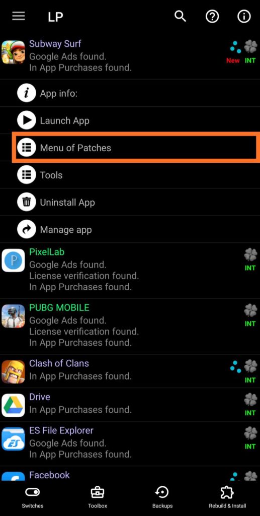 How To Use Lucky Patcher