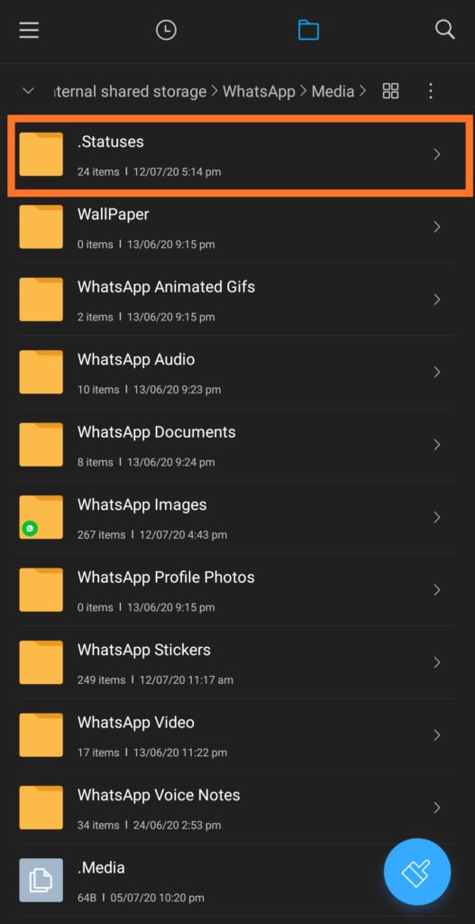 Whatsapp Status Download