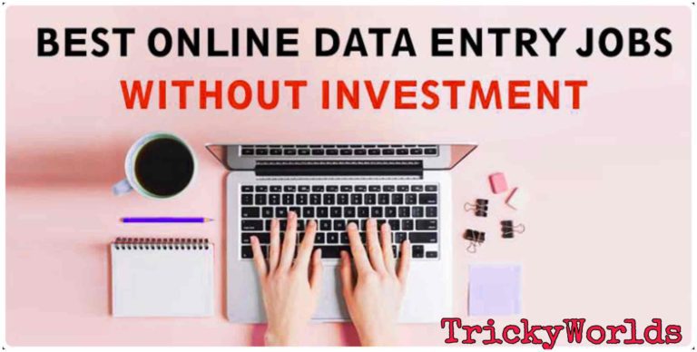 Online Data Entry Jobs Without Investment.