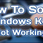 Windows Key Not Working