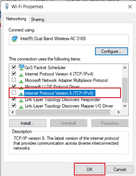 WIFI properties