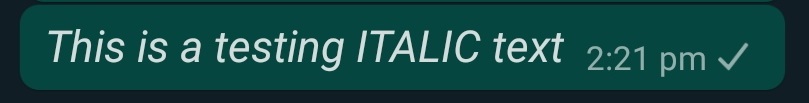 How To Change WhatsApp Font Style
