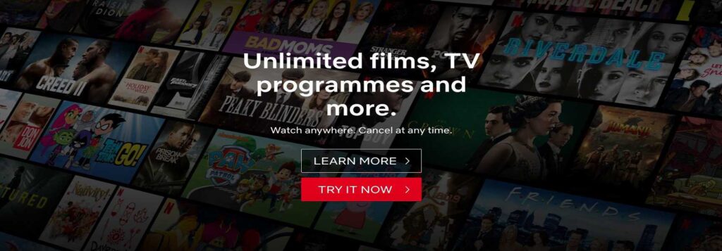 Netflix 30 days trial