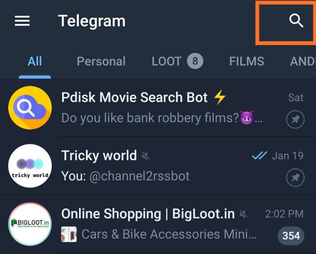 Telegram movie channel