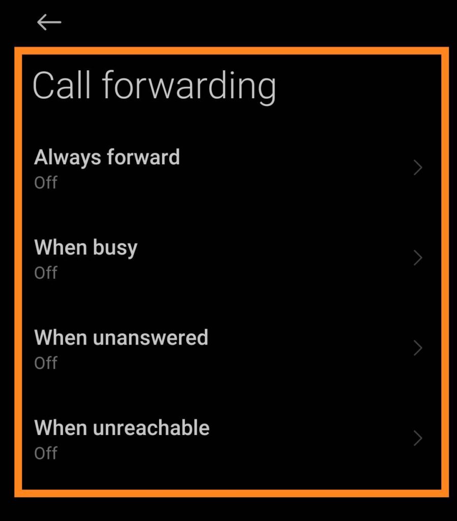How to stop call forwarding