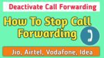 How to stop call forwarding