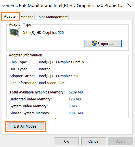 Display Setting