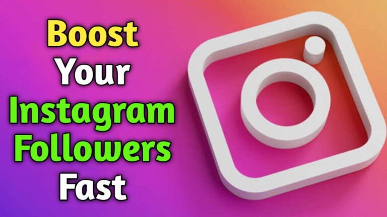 Boost instagram followers