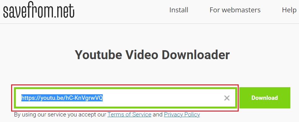 Youtube video downloader