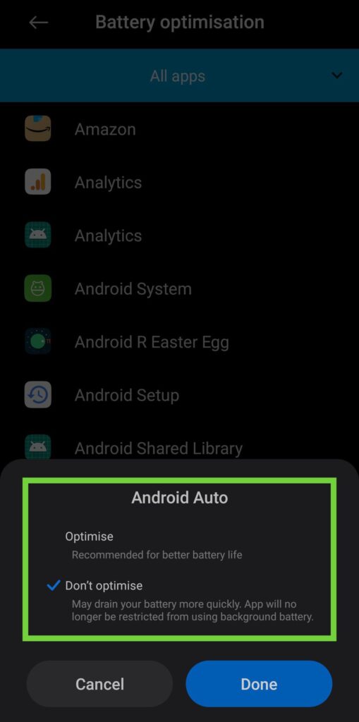 Android Auto Not Working