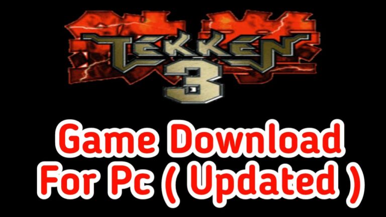 Tekken 3 Game Download For Pc