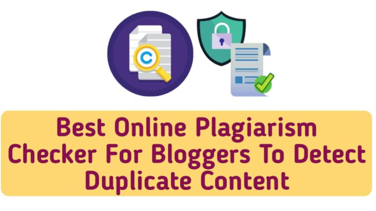 Best Plagiarism Checker