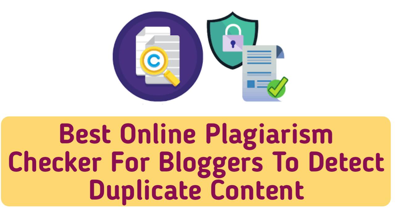 Best Plagiarism Checker