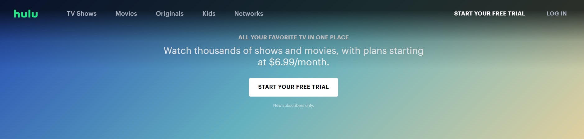 Free Hulu Account