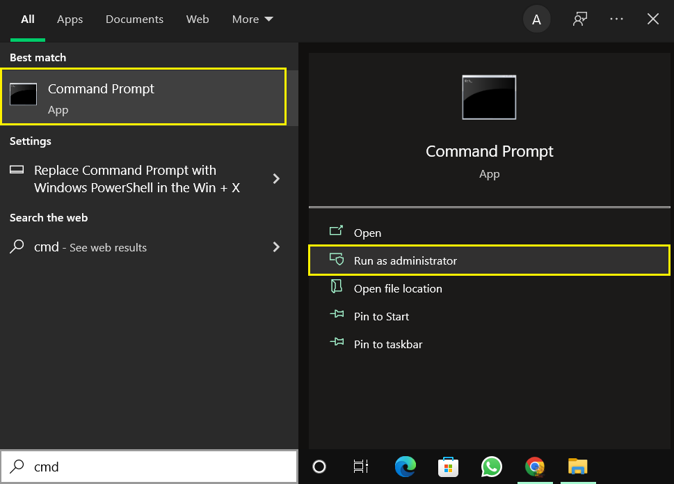 Command prompt
