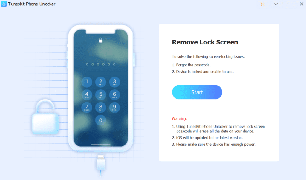 Tuneskit Unlock Tool