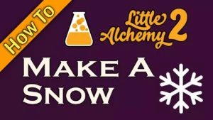 How to make snow in little alchemy 2
