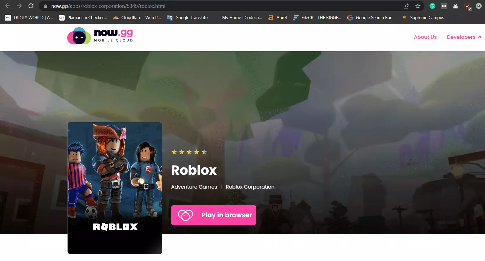 How to Play Roblox on a School Chromebook