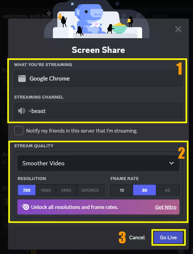 How to Stream Netflix on Discord