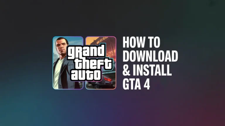 Gta 4 Download & Install on PC