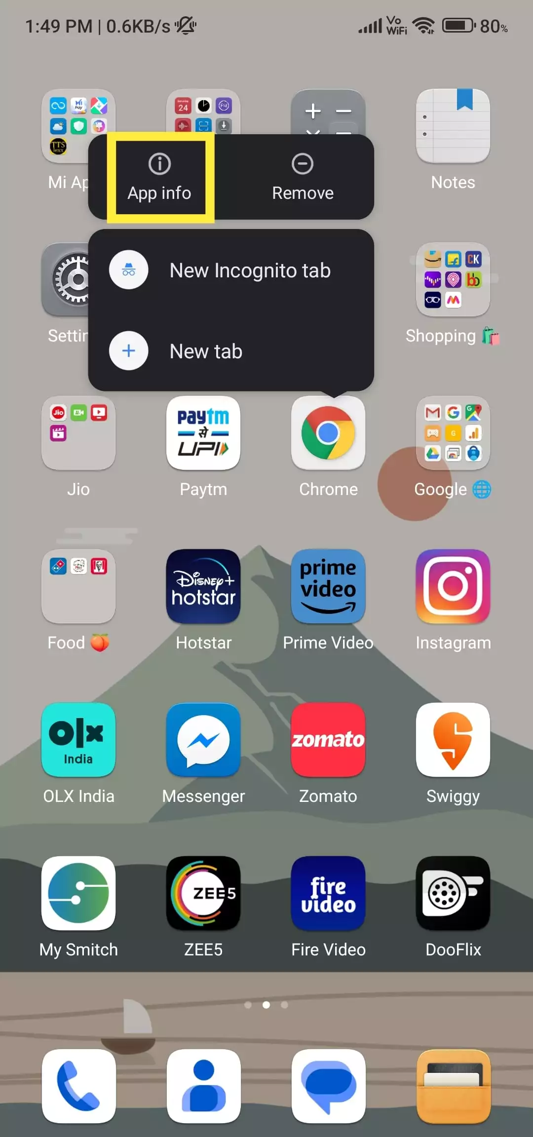 Android App Setting