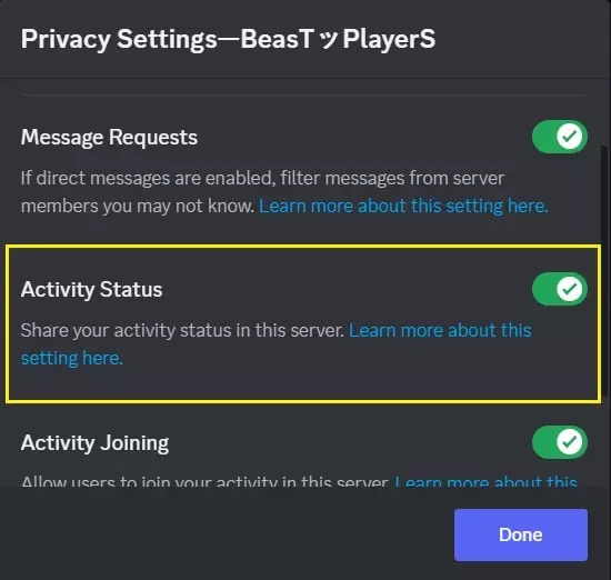 How To Stop Discord Showing Game You're Playing