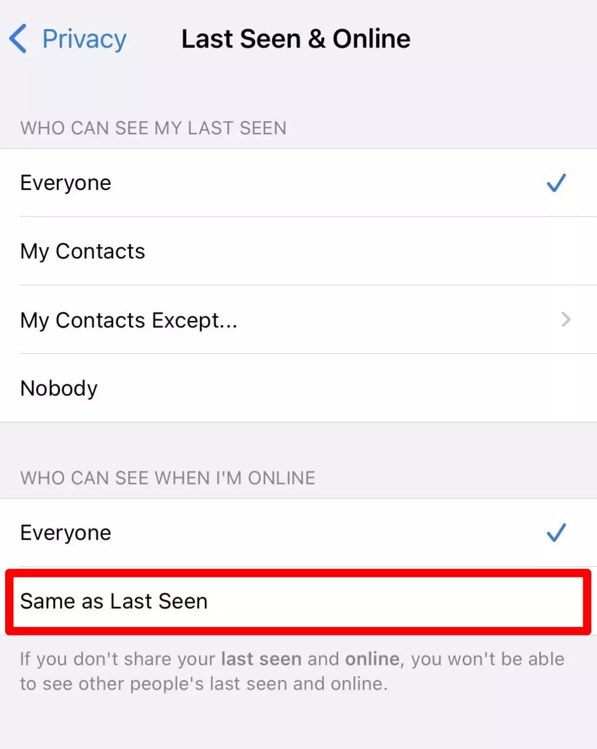 How to Hide Online Status on WhatsApp