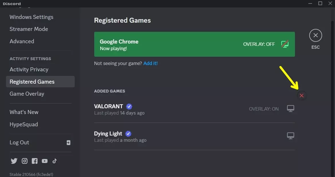 How To Stop Discord Showing Game You're Playing