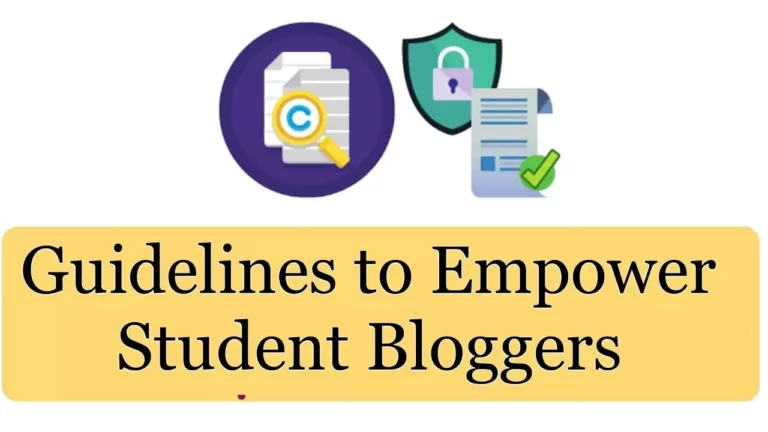 student blogger