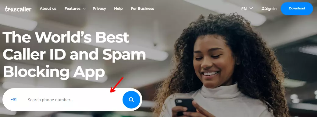Truecaller Online Search Number Without using app