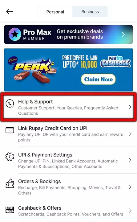 How To Delete Paytm History