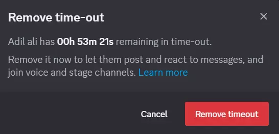 How To Untimeout Someone On Discord