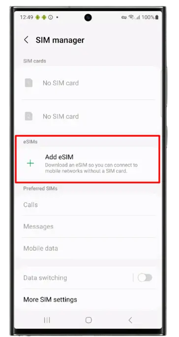 How to check if eSIM is activated in iPhone