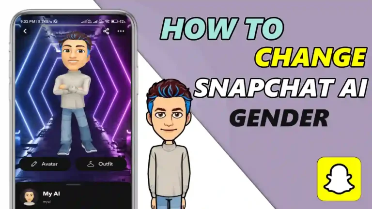 How To Change Snapchat AI Gender