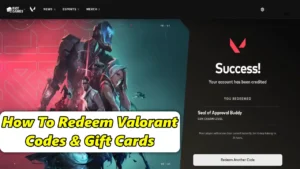 How To Redeem Valorant Codes & Gift Cards
