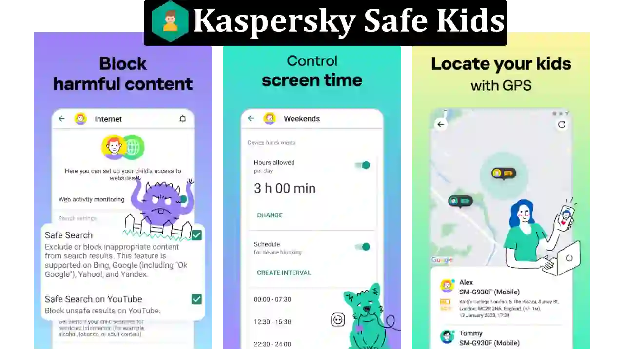 Kaspersky - Best Parental Control Apps