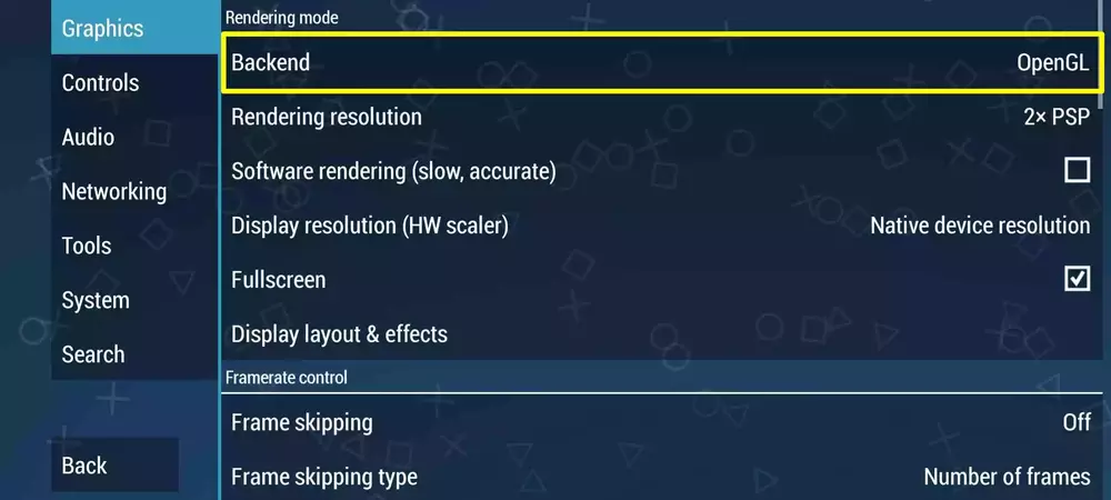 Best Settings For PPSSPP On Android