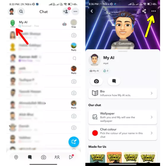 How To Change Snapchat AI Gender