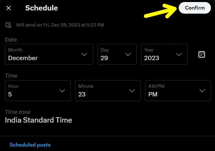 How To Schedule Twitter Tweets